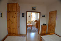 Schlafzimmer Wohnzimmer FeWo Lübeck